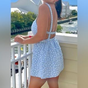 Hello Molly Blue Floral Dress